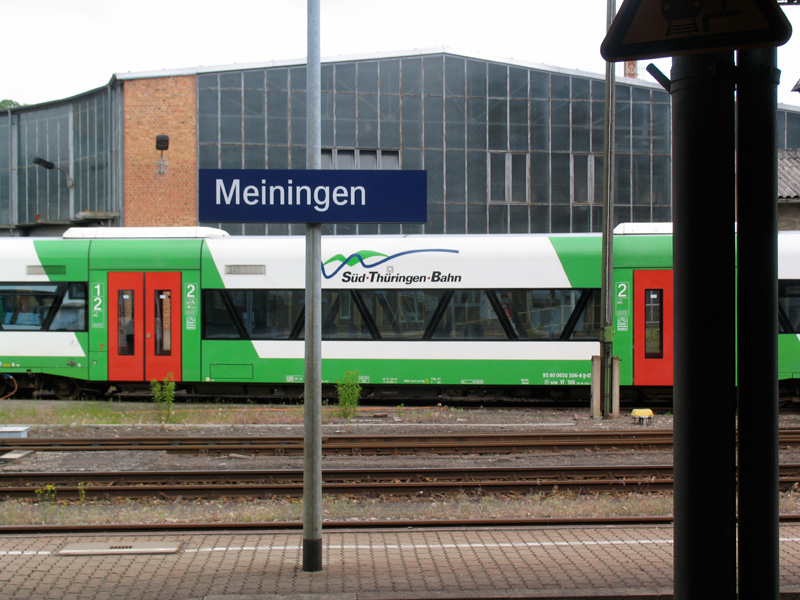 Betriebshof / Süd Thüringen Bahn DIE BAHN, DIE UNS