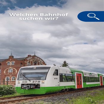 🔍Welchen Bahnhof suchen wir? 🚉🧐
Schreib es uns in die Kommentare! 

#stb #suedthueringenbahn #Bahnhofrätsel #RätselSpaß